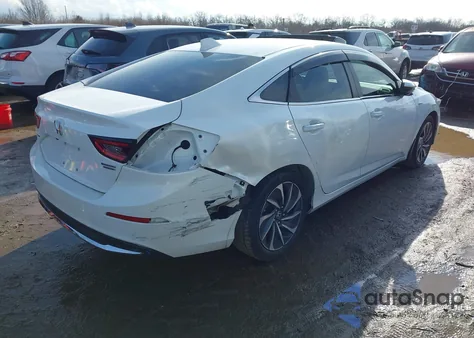 2019 Honda Insight Touring from USA, damaged, VIN 19XZE4F93KE008769